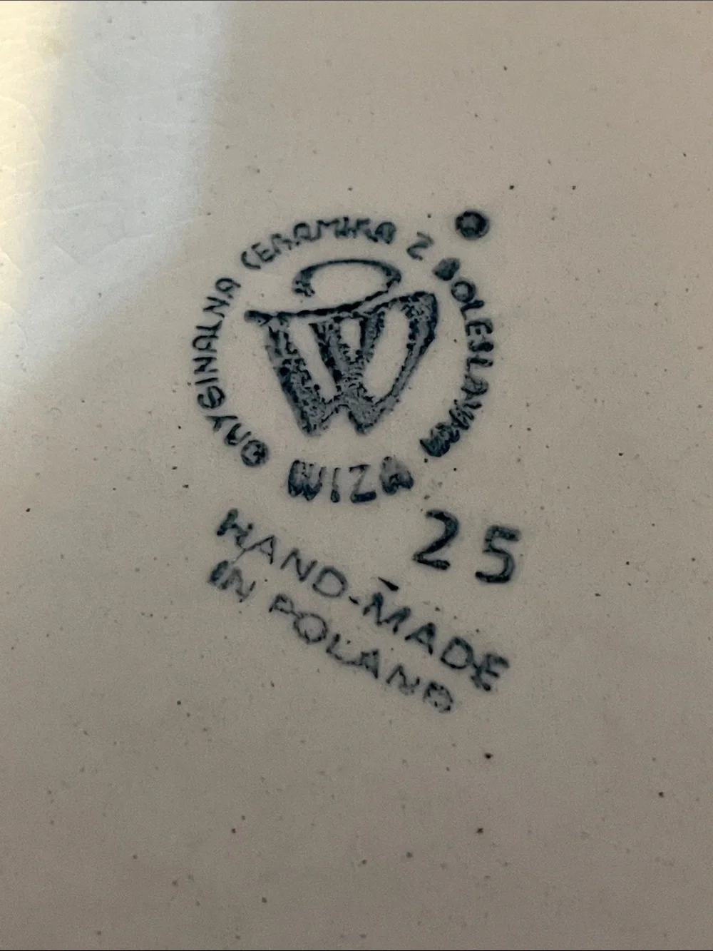 Polish Pottery vtg polish